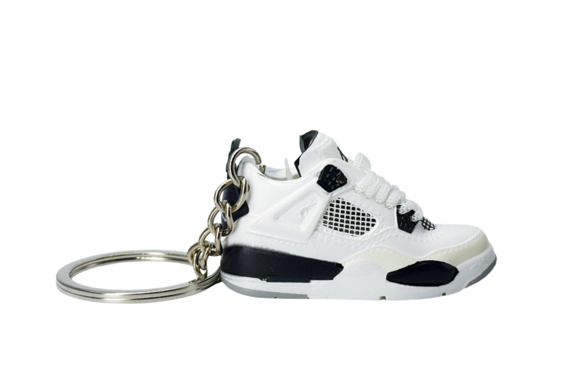 Keychain - Jordan 4 Retro Military Black - OnSize