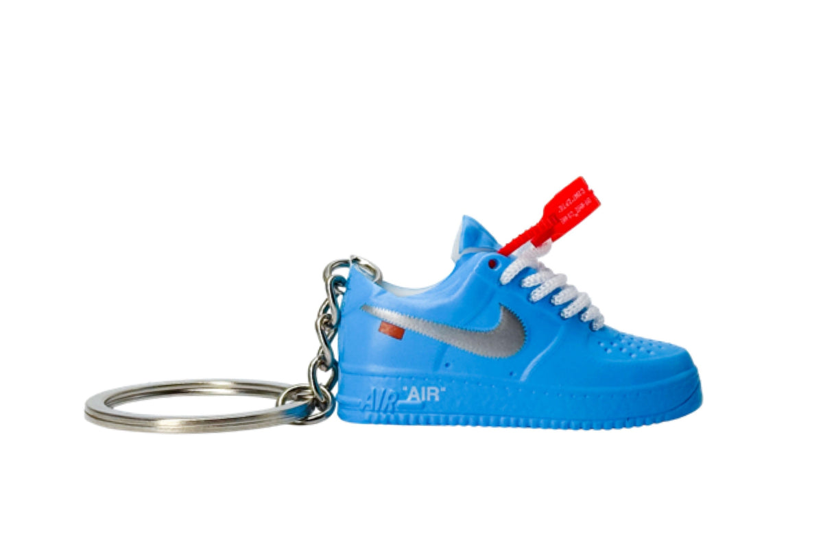 Keychain - Nike Air Force 1 Low Off-White UNC MCA - OnSize