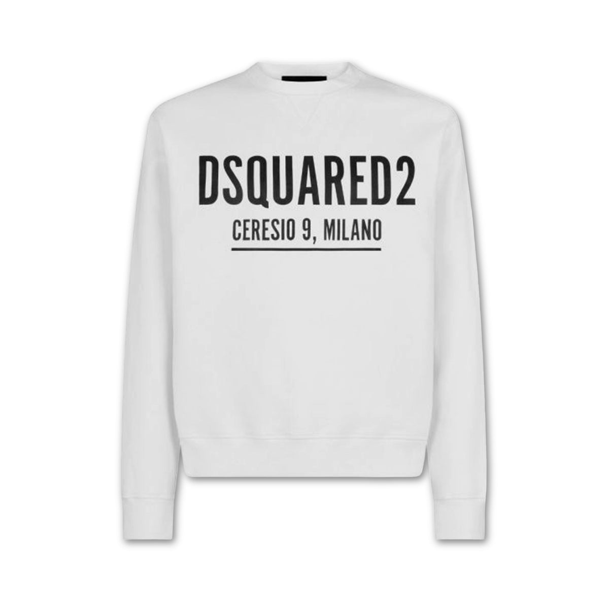 DSQUARED2 Ceresio 9 Crewneck White - OnSize
