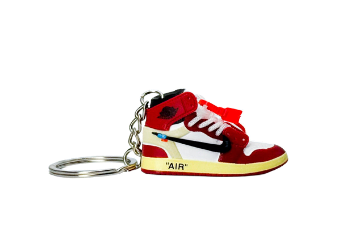 Keychain - Jordan 1 Retro High Off-White Chicago - OnSize