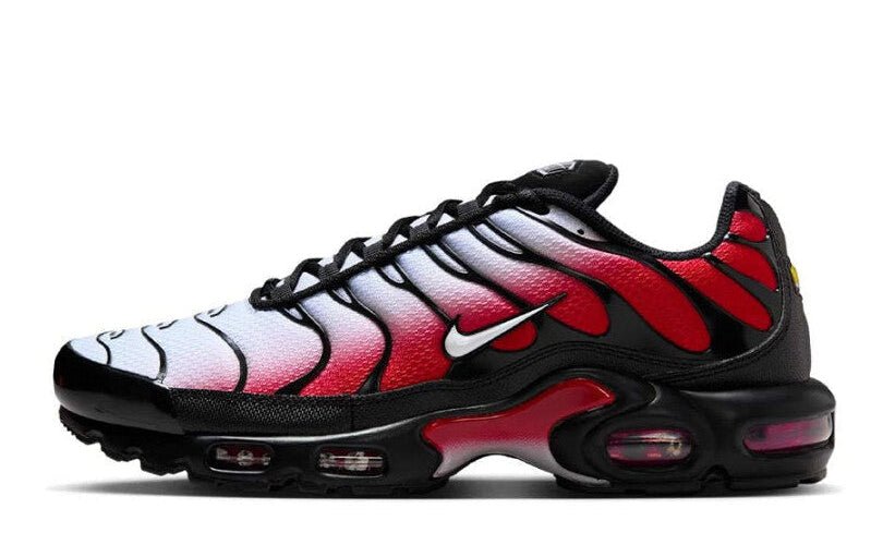 Nike Air Max Plus Pure Platinum University Red Black White - OnSize