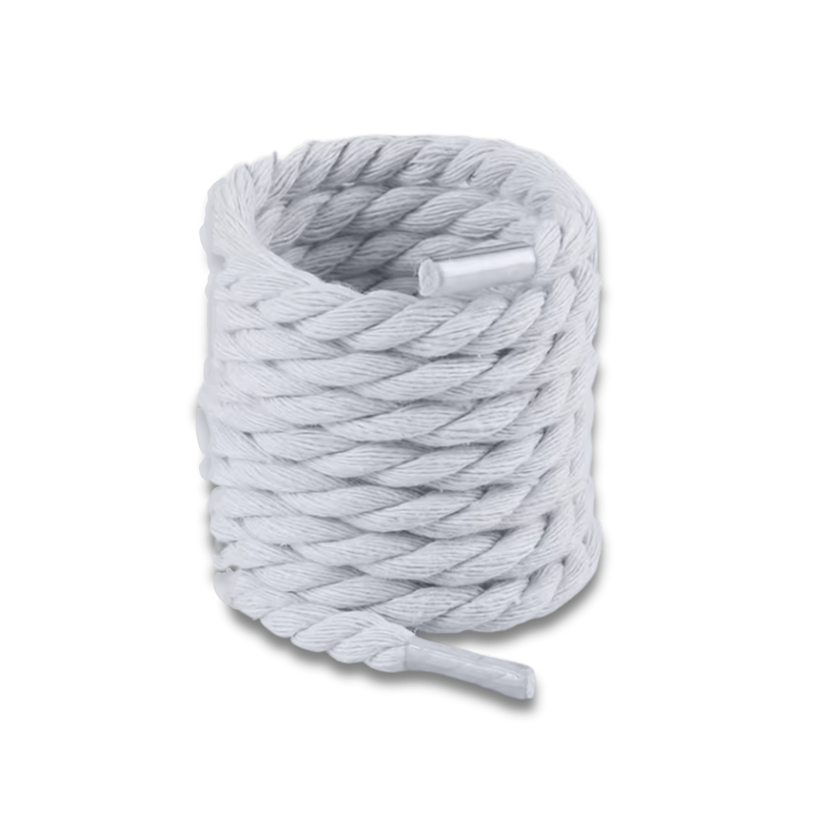 Rope Lace White - 8mm - OnSize